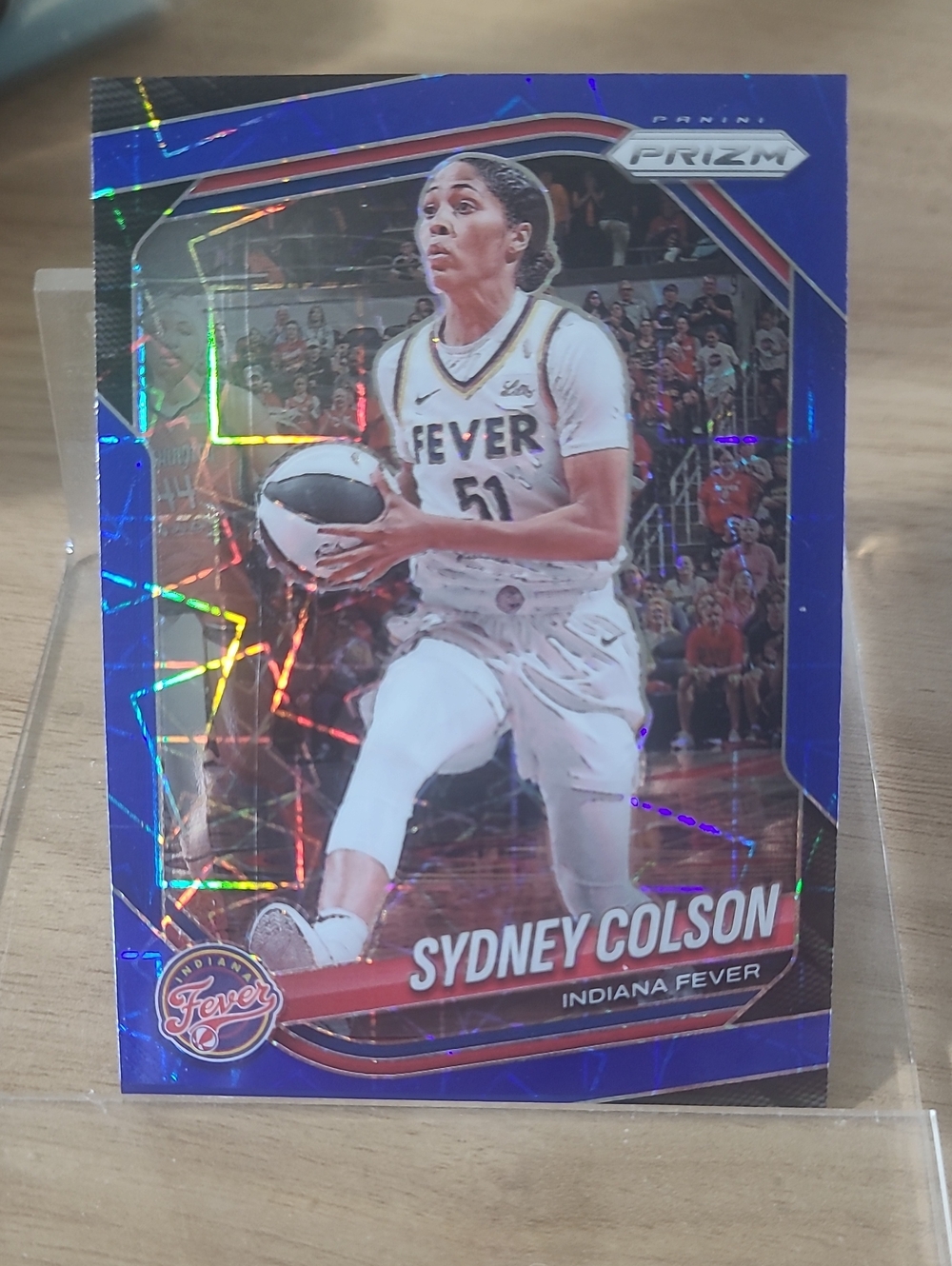 Panini Prizm Sydney Colson Indiana Fever Blue Velocity 2035 Prizm